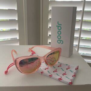 Goodr Pink Glam G Reflective Sunglasses